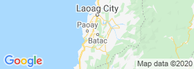 Batac City map